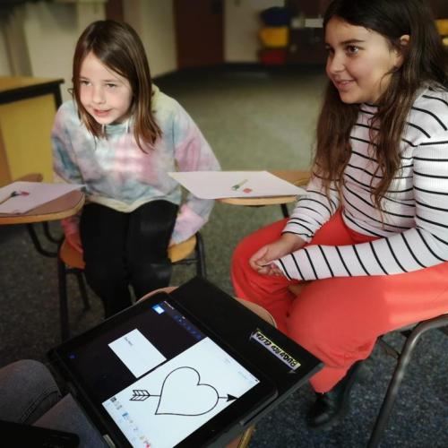 Kinder am ipad3