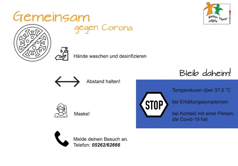 Covid Maßnahmen