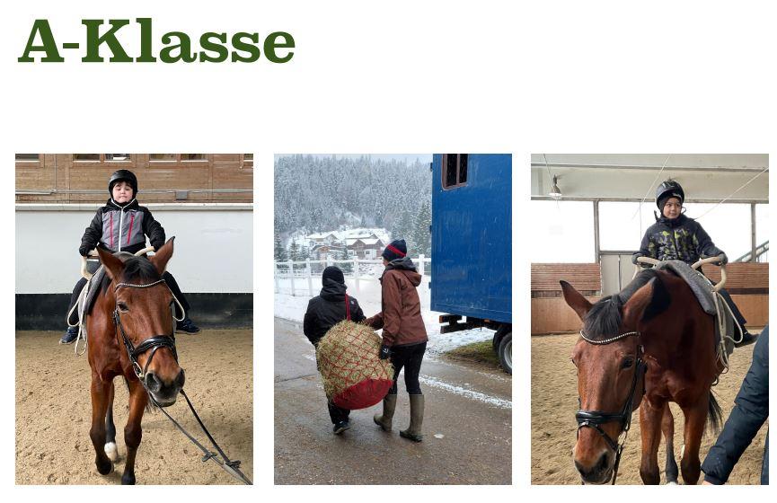 A-Klasse Reiten